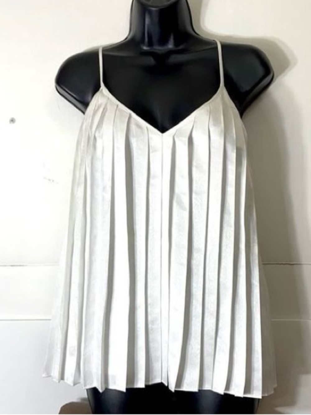 Keepsake The Label pleated Ivory blouse Camisole